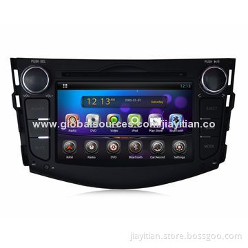 Android In-dash Car MP3 Player, GPS Navigation System for Toyota RAV4, Supports 3G, Wi-Fi, DVR, OB